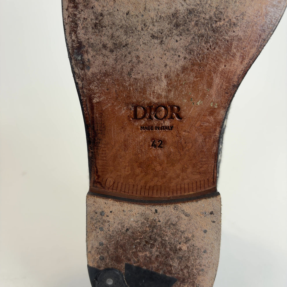 Dior Oblique Monogram Canvas Loafers