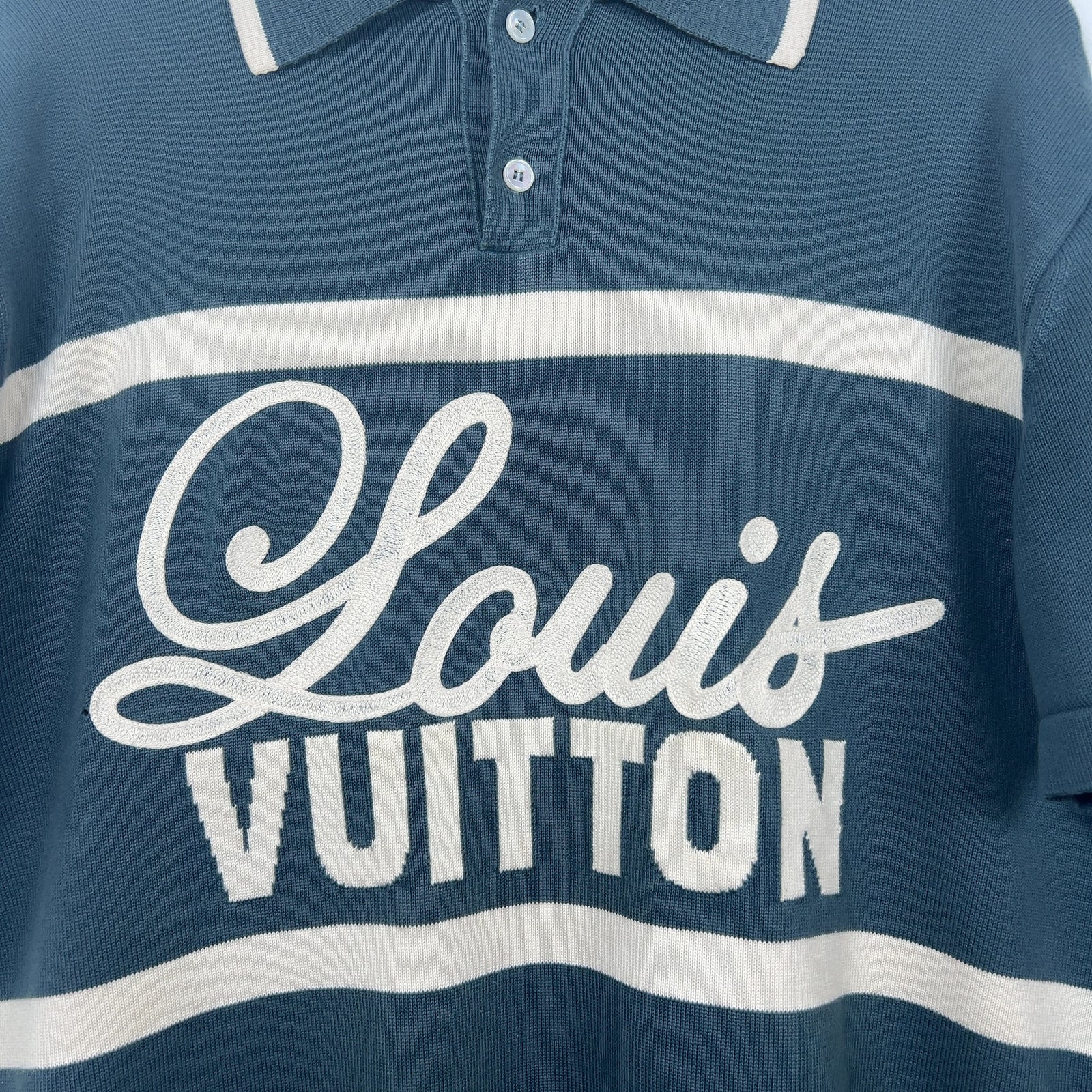 Louis Vuitton Chainstitch Logo Polo