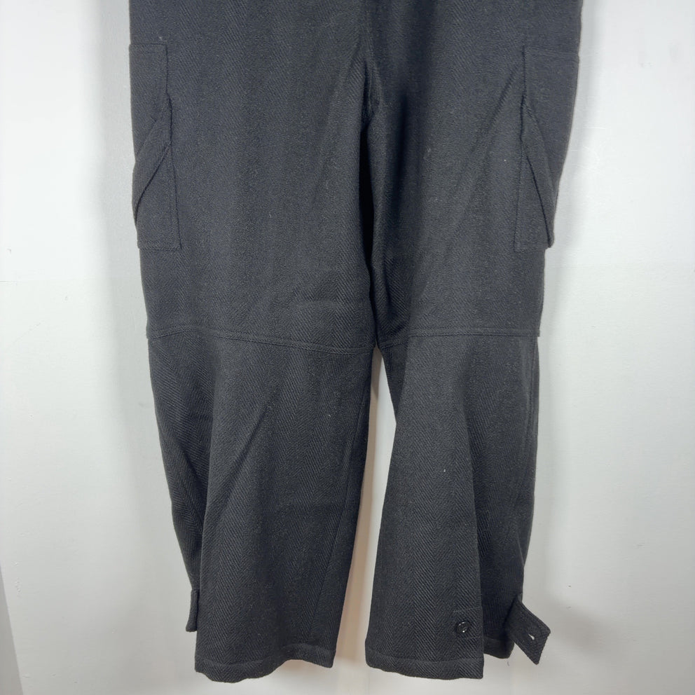 Bottega Veneta Herringbone Wool Cargo Pants