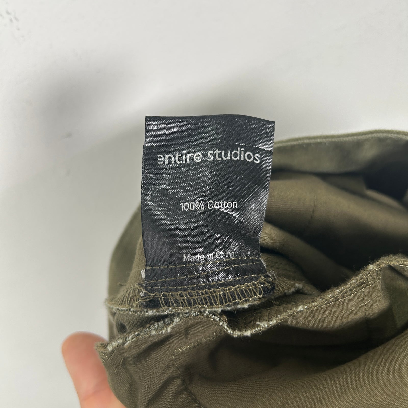 Entire Studios Green Convertible Cargo Pants Size S