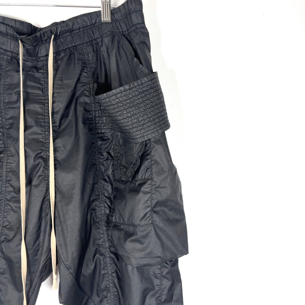 Rick Owens Drkshdw SS15 Nylon Creatch Cargo Pants