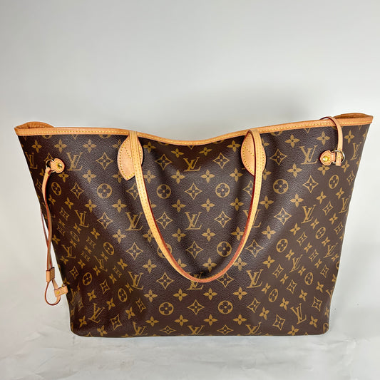 Louis Vuitton Monogram Neverfull GM Pivoine Tote Bag