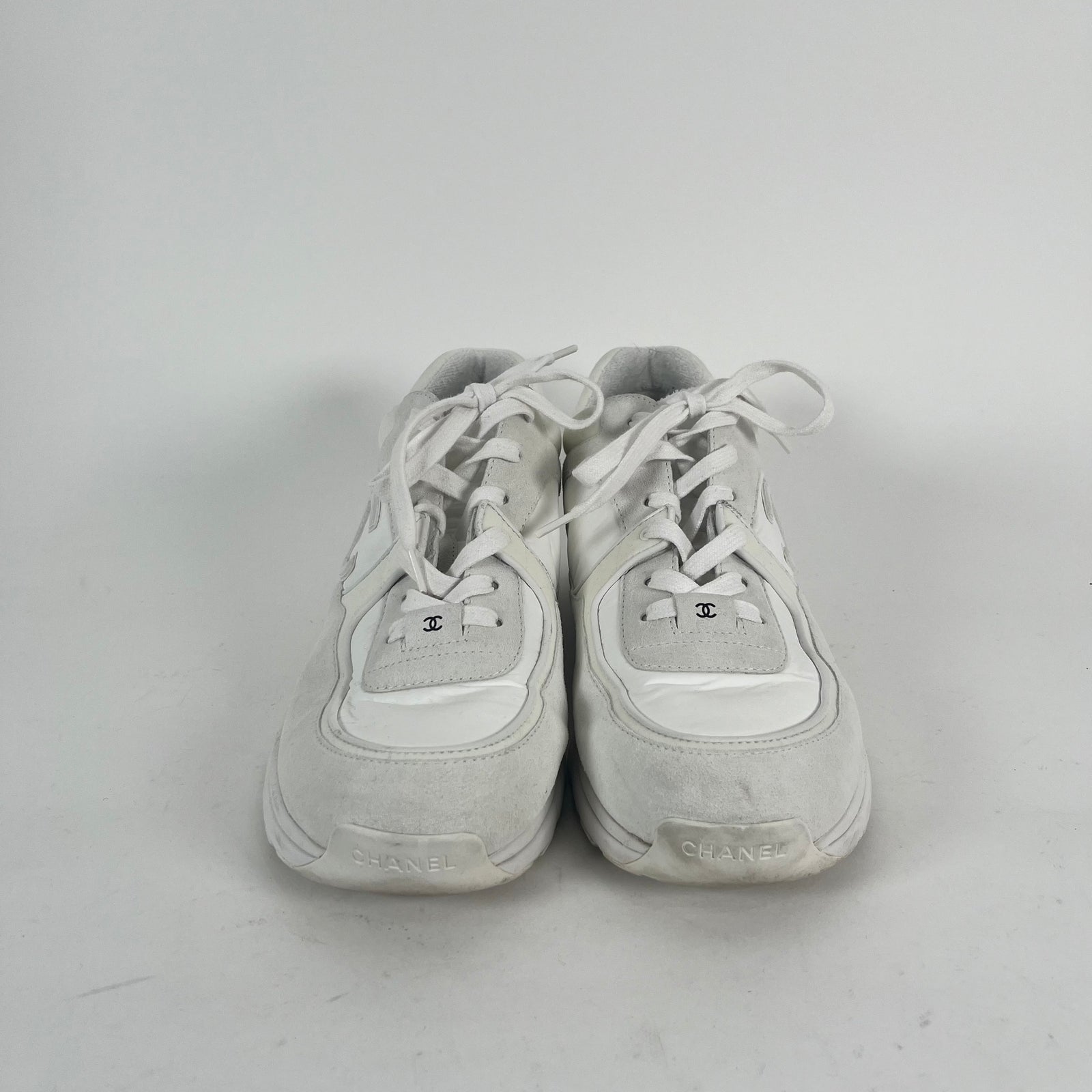 Chanel Runner Triple White Size 46