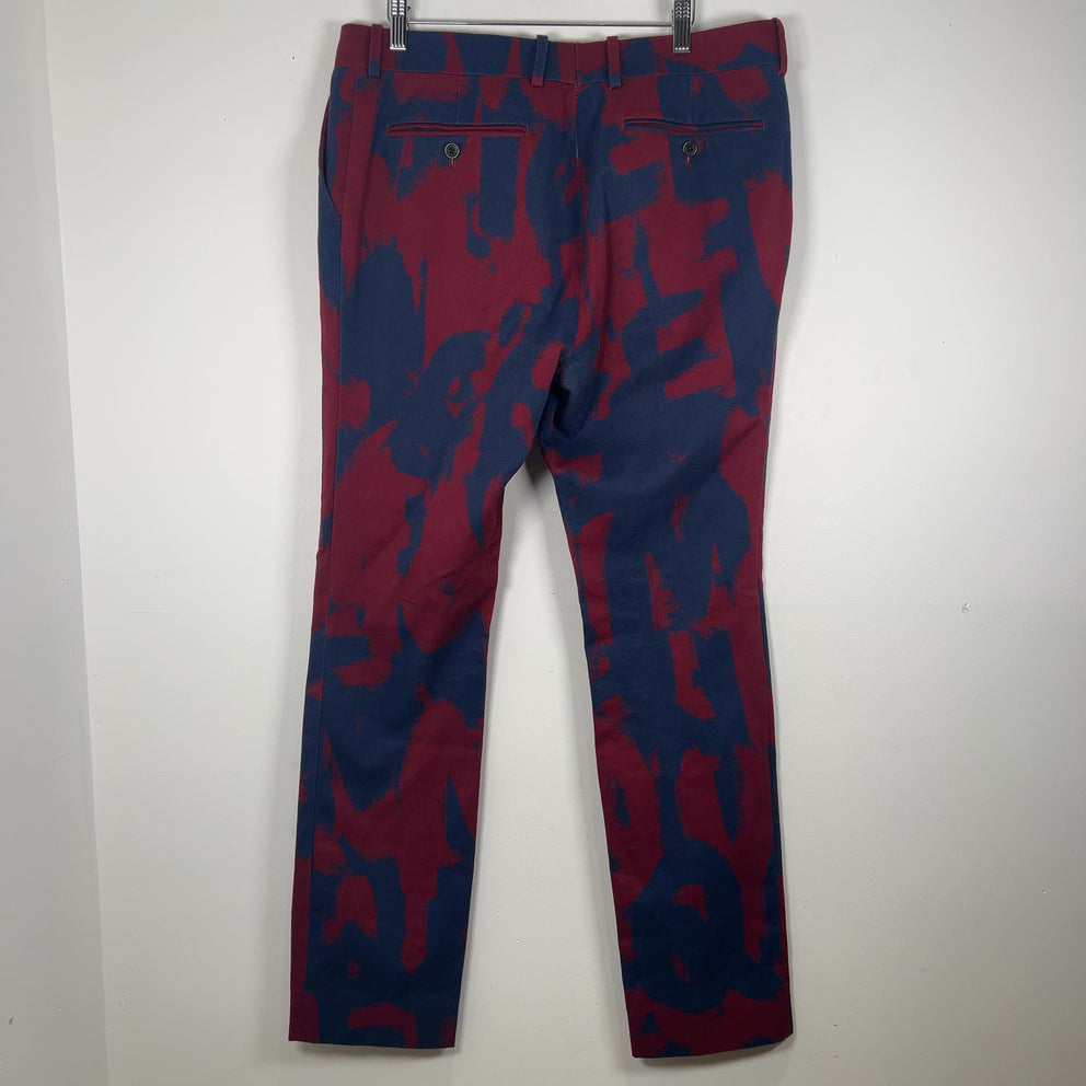 Alexander McQueen Two-Toned Pants