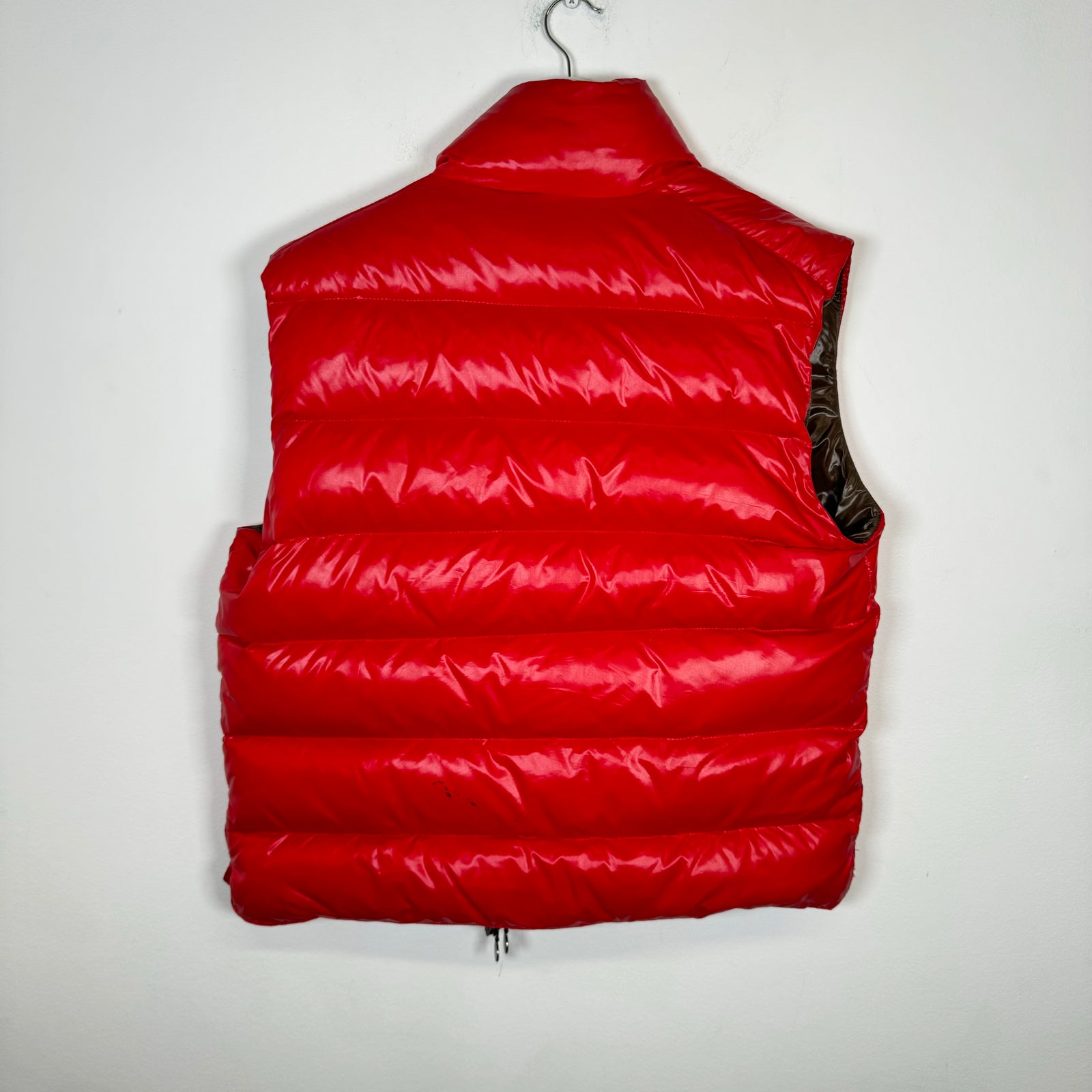 Moncler Red Tib Galet Vest Size 3
