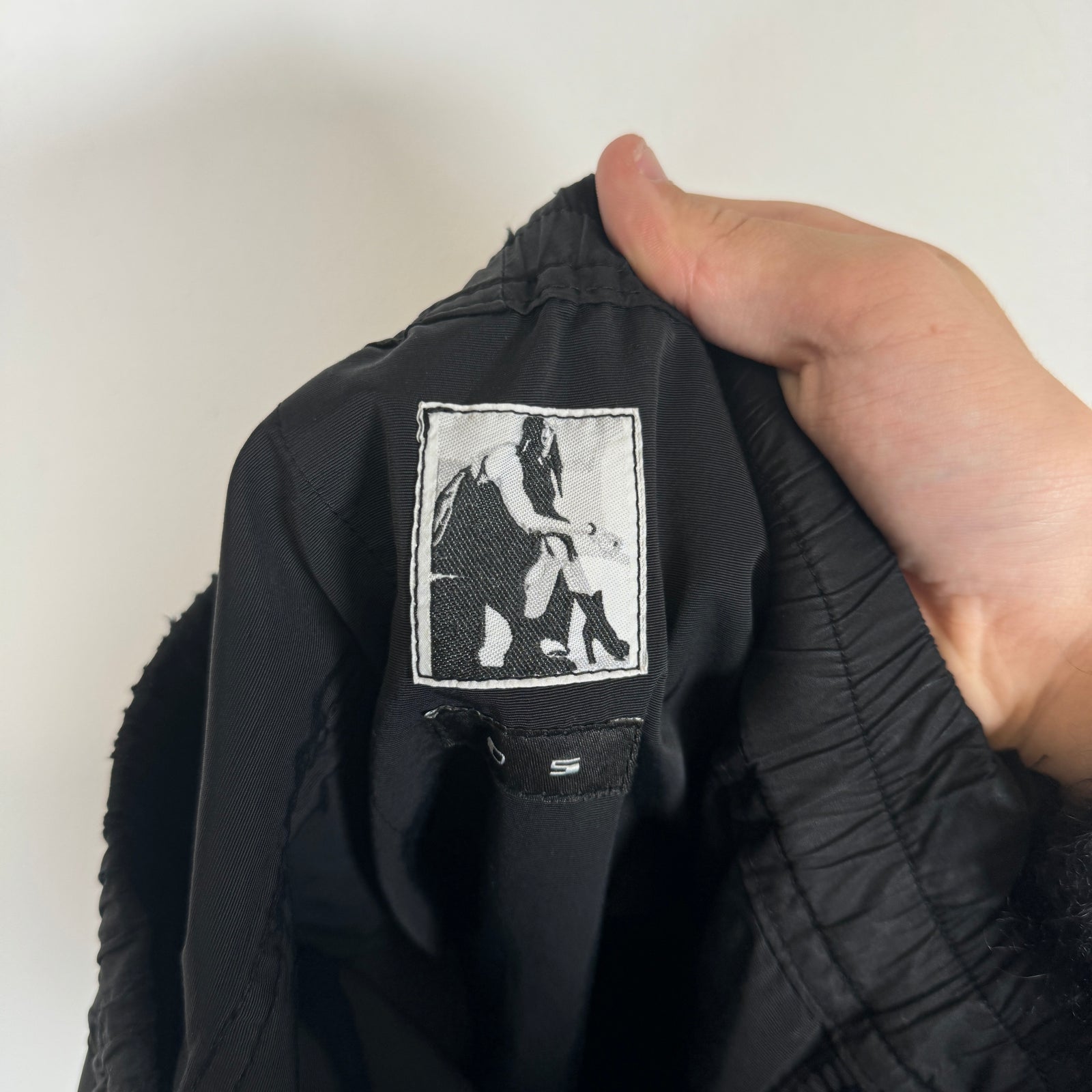 Rick Owens Black Creatch Cargo Pants Size M