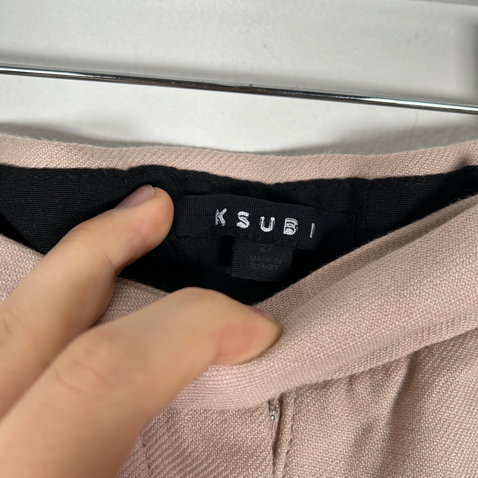 Ksubi Pink Dress Pants Size 27