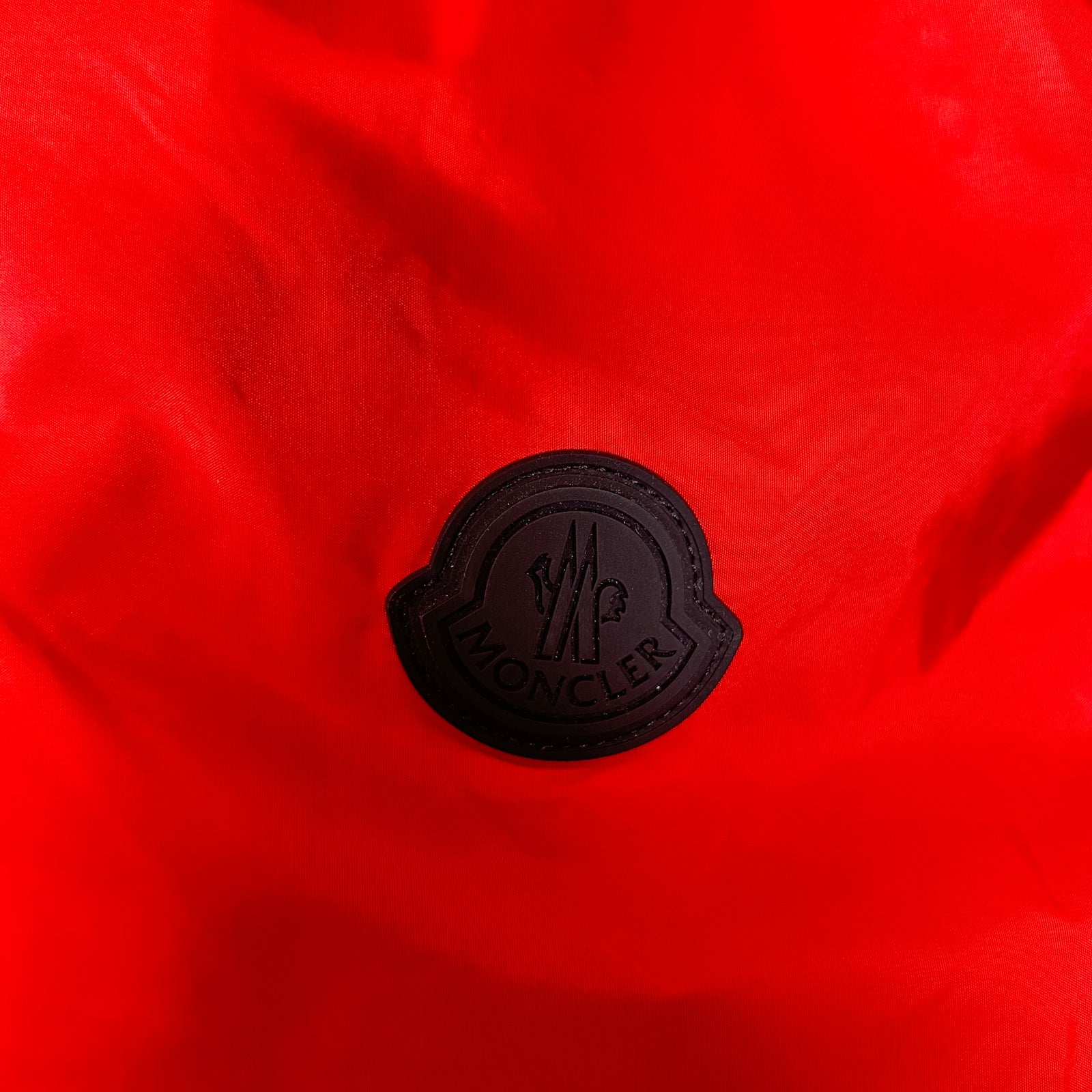 Moncler Red Pakito Hooded Vest Size 2