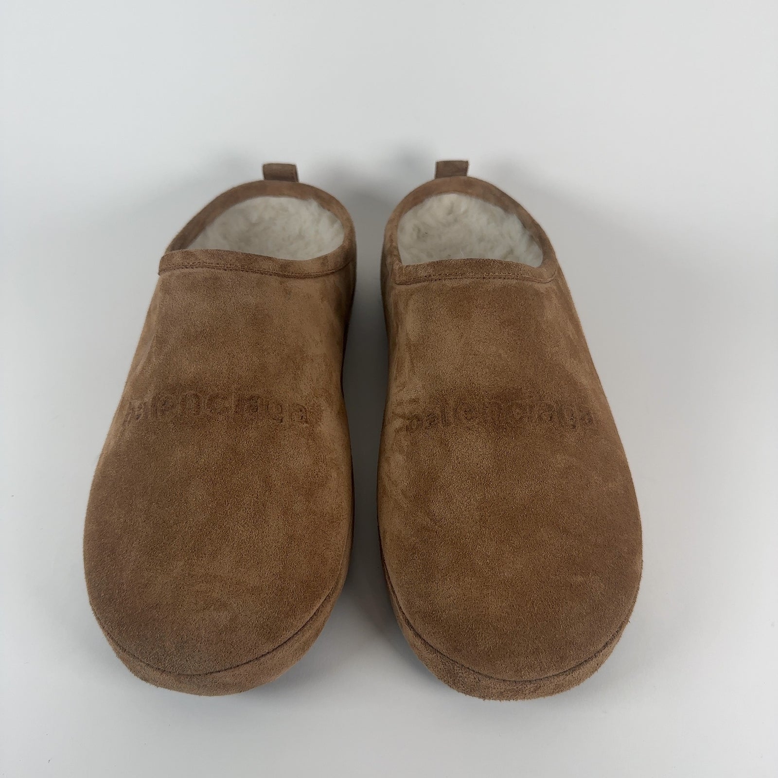 Balenciaga Alaska Suede Slides