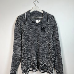 Amiri Knit AM Polo SIze M