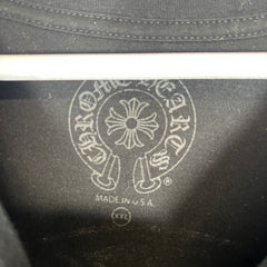 Chrome Hearts Black Horseshoe Logo T-Shirt Size XXL
