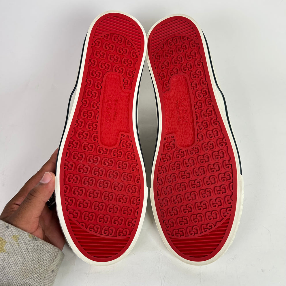 Gucci Tennis 1977 Canvas High-Top Sneakers