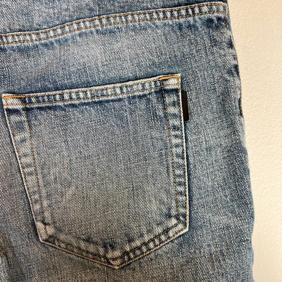 Saint Laurent D02 Light Blue Wash D02 Jeans Size 30