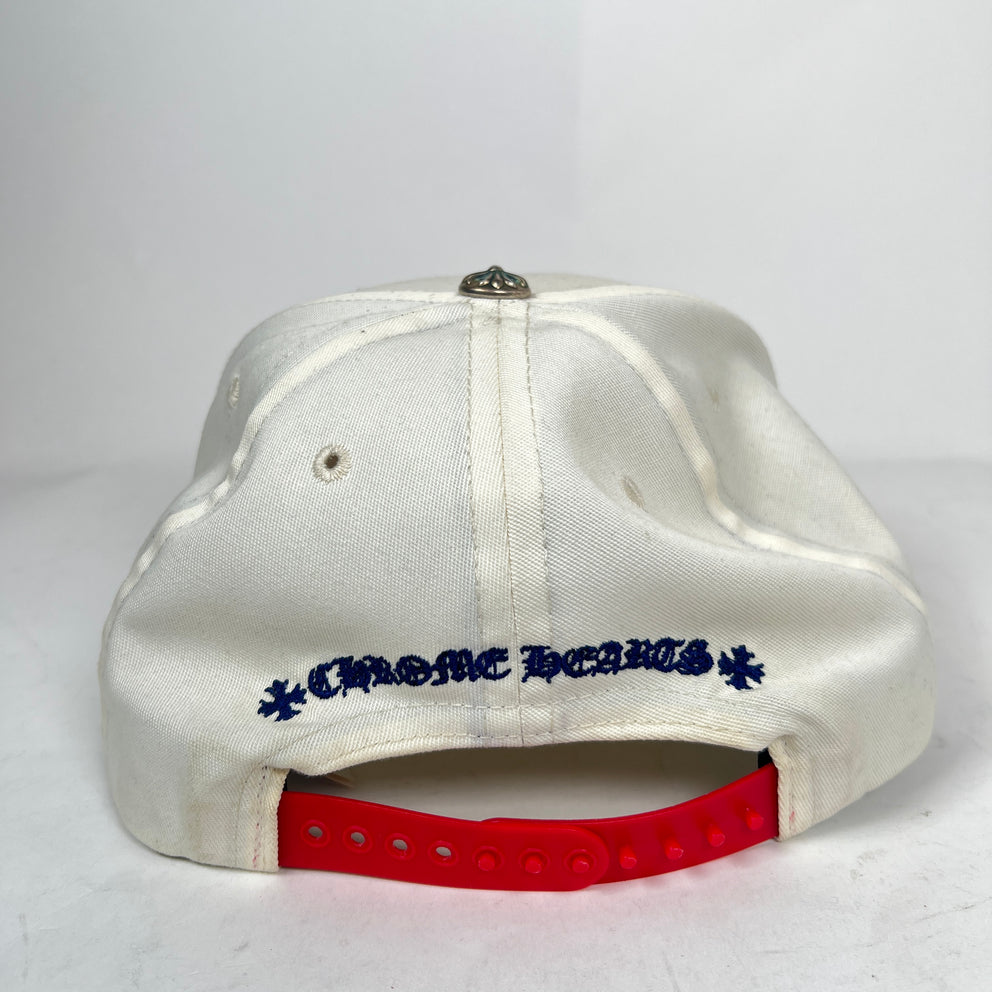 Chrome Hearts Cream/Red ‘4th Of July’ CH Baseball Cap