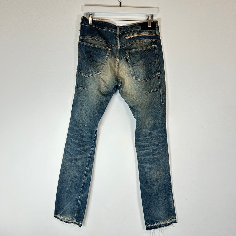 Undercover AW09 'Earmuff Maniac' Zipper Jeans Size 29