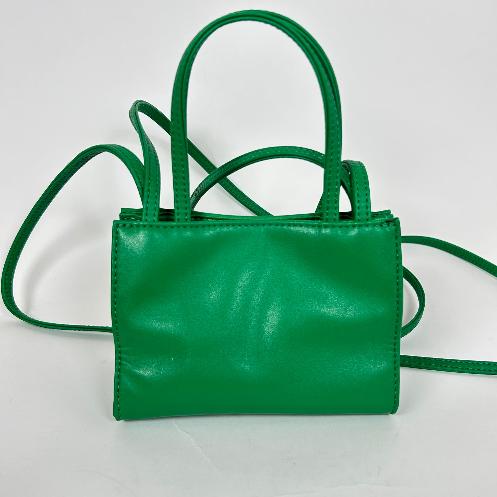 Telfar Green Small Shopping Bag