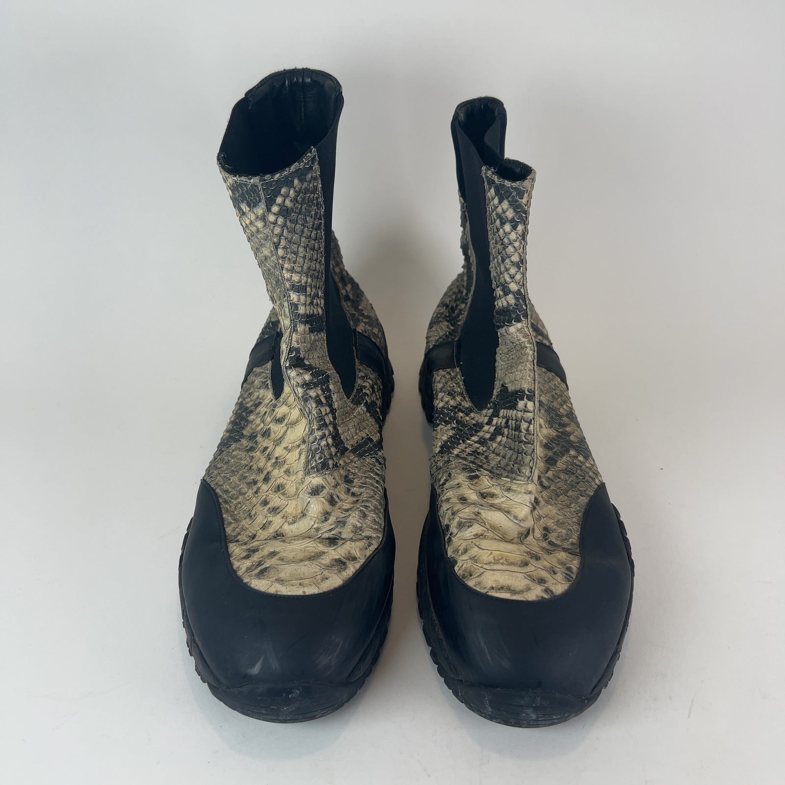 1017 ALYX 9SM Snakeskin Vibram Boots