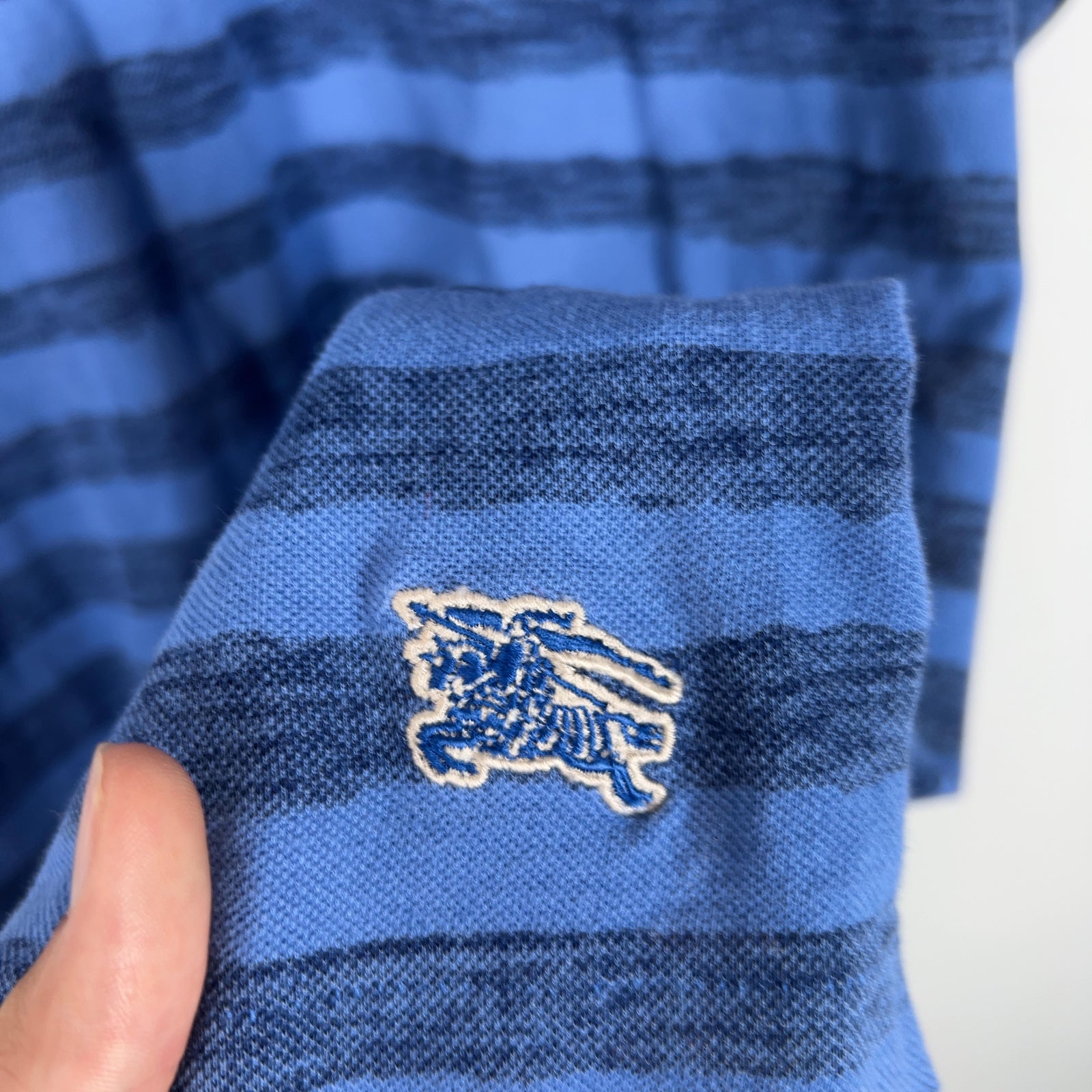Burberry Striped Polo