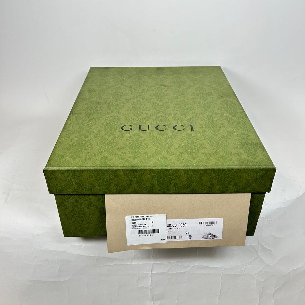 Gucci Navy GG Rhyton Sneaker Size GG 9.5