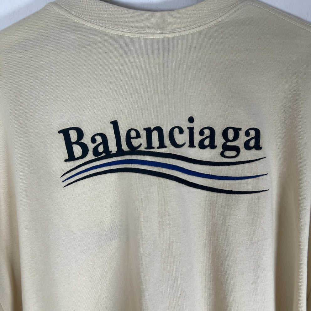 Balenciaga Embroidered 'Campaign' Hybrid Shirt