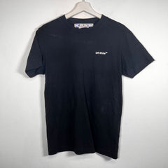 Off-White Black/Grey Caravaggio Tee Size XS