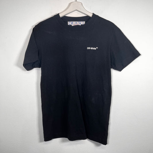 Off-White Black/Grey Caravaggio Tee Size XS
