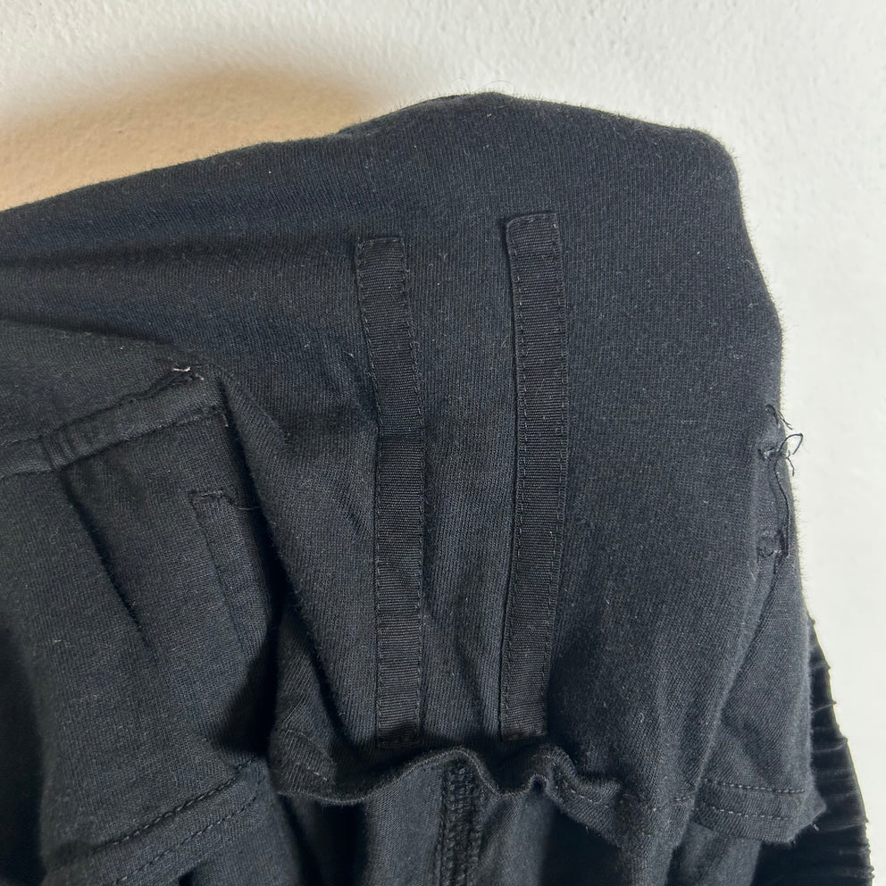 Rick Owens Drkshdw Black Berlin Lounge Pants Size M