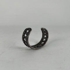Saint Laurent Silver Cuff Bracelet