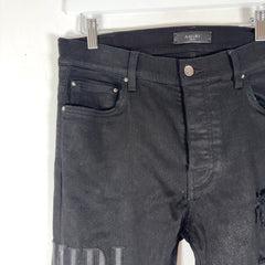 Amiri Thigh Logo Black/Black Jeans