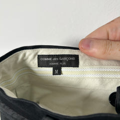 Comme Des Garcon Homme Plus Wide Leg Pleated Shorts Size M