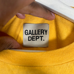 Gallery Dept Yellow Souvenir Tee Size L