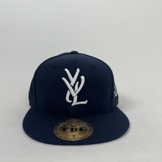 YVL Navy Fitted Hat Size 7