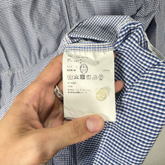 Junya Watanabe Man Patchwork Gingham Check Shirt Jacket