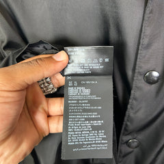 Prada Re-Nylon Logo Button-Up Shirt