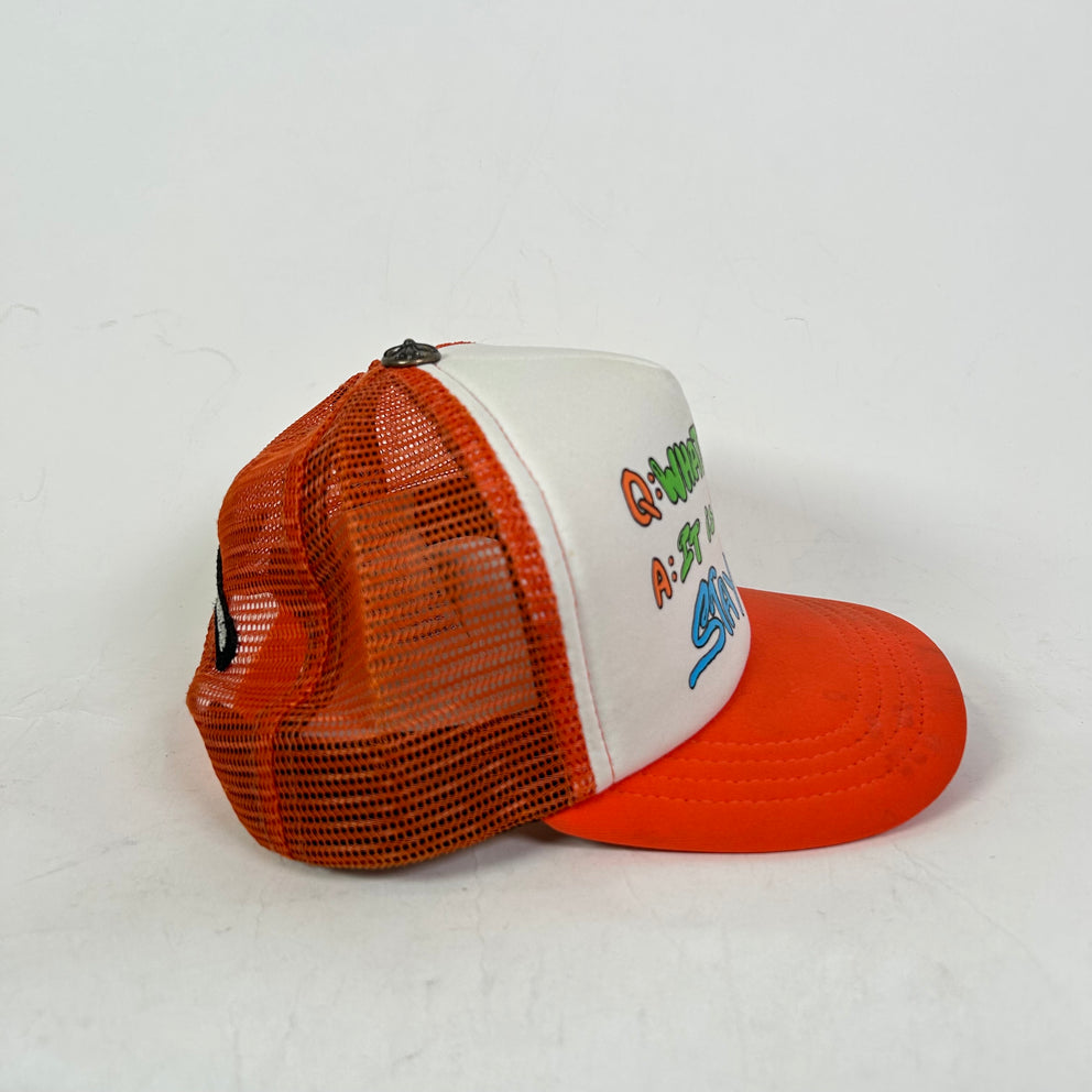 Chrome Hearts Matty Boy Stay Fast Trucker Hat