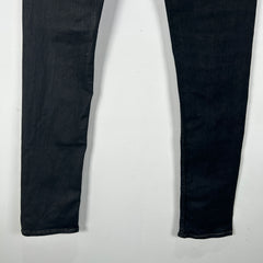 Rick Owens Triple Black Patchwork Tyrone Jeans Size 31