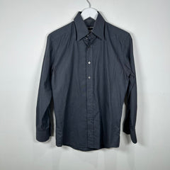 Dolce & Gabbana Navy Button-Up Shirt Size S