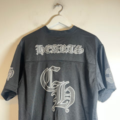 Chrome Hearts Black Mesh Short Sleeve Jersey Size M