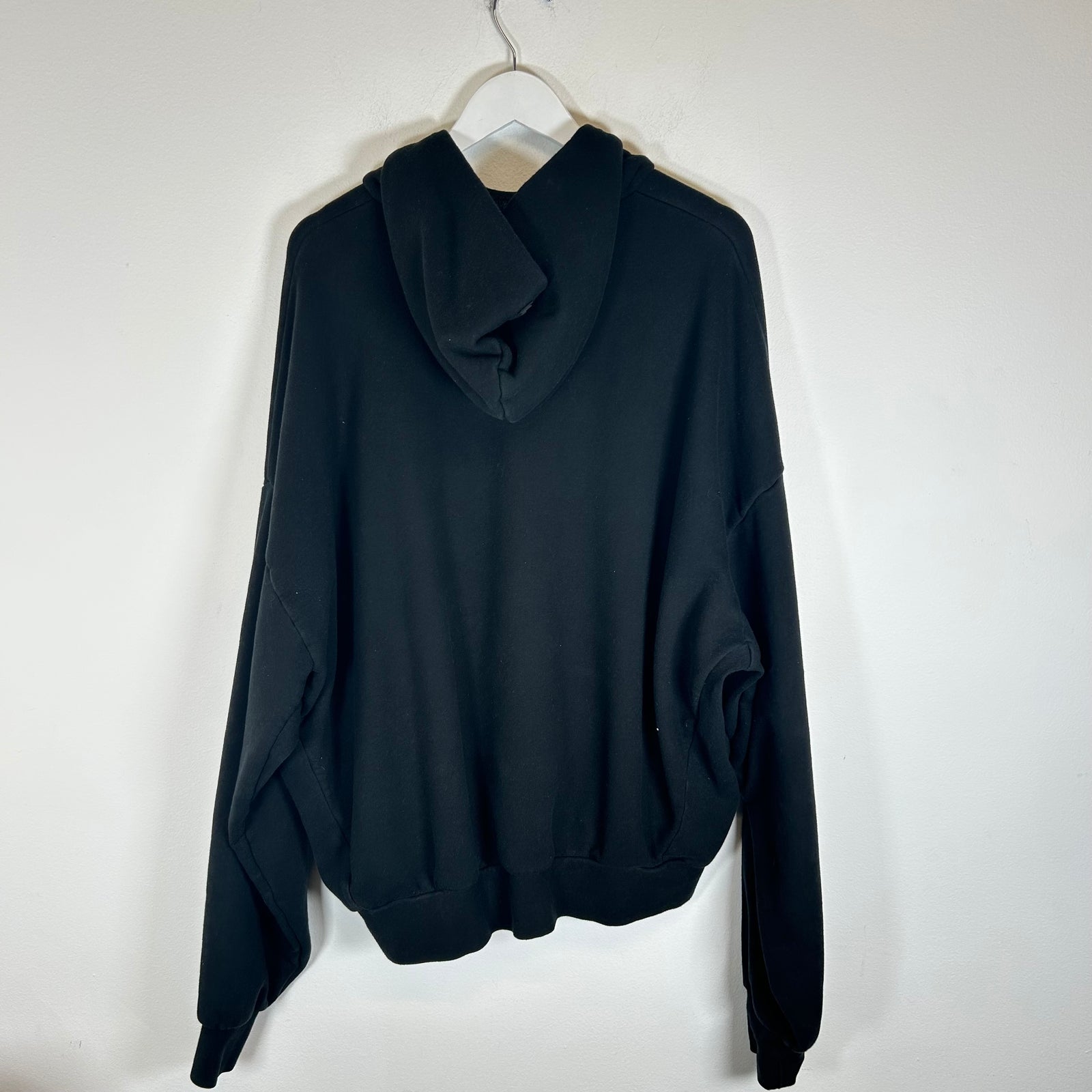 Essentials FOG Black Logo Hoodie Size XL