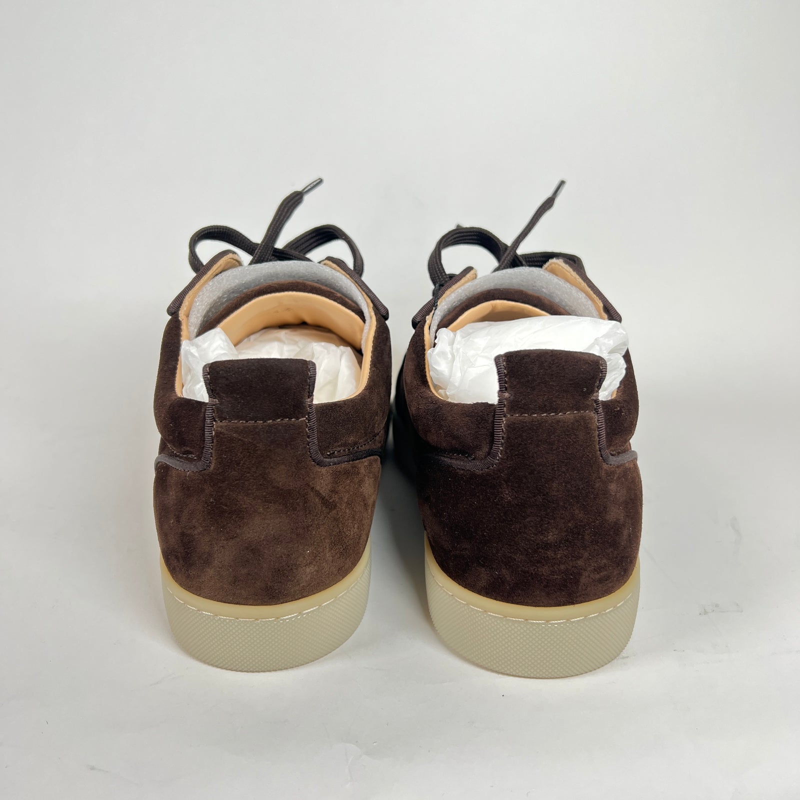 Christian Louboutin Brown Low Top Sneaker Size 10.5