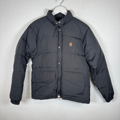 Bape Black Nylon Down Puffer Jacket Size L