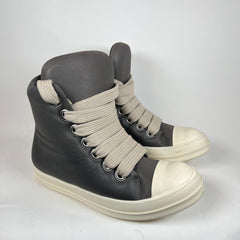 Rick Owens Dark Dust Jumbo Lace Padded High Ramones Size 45