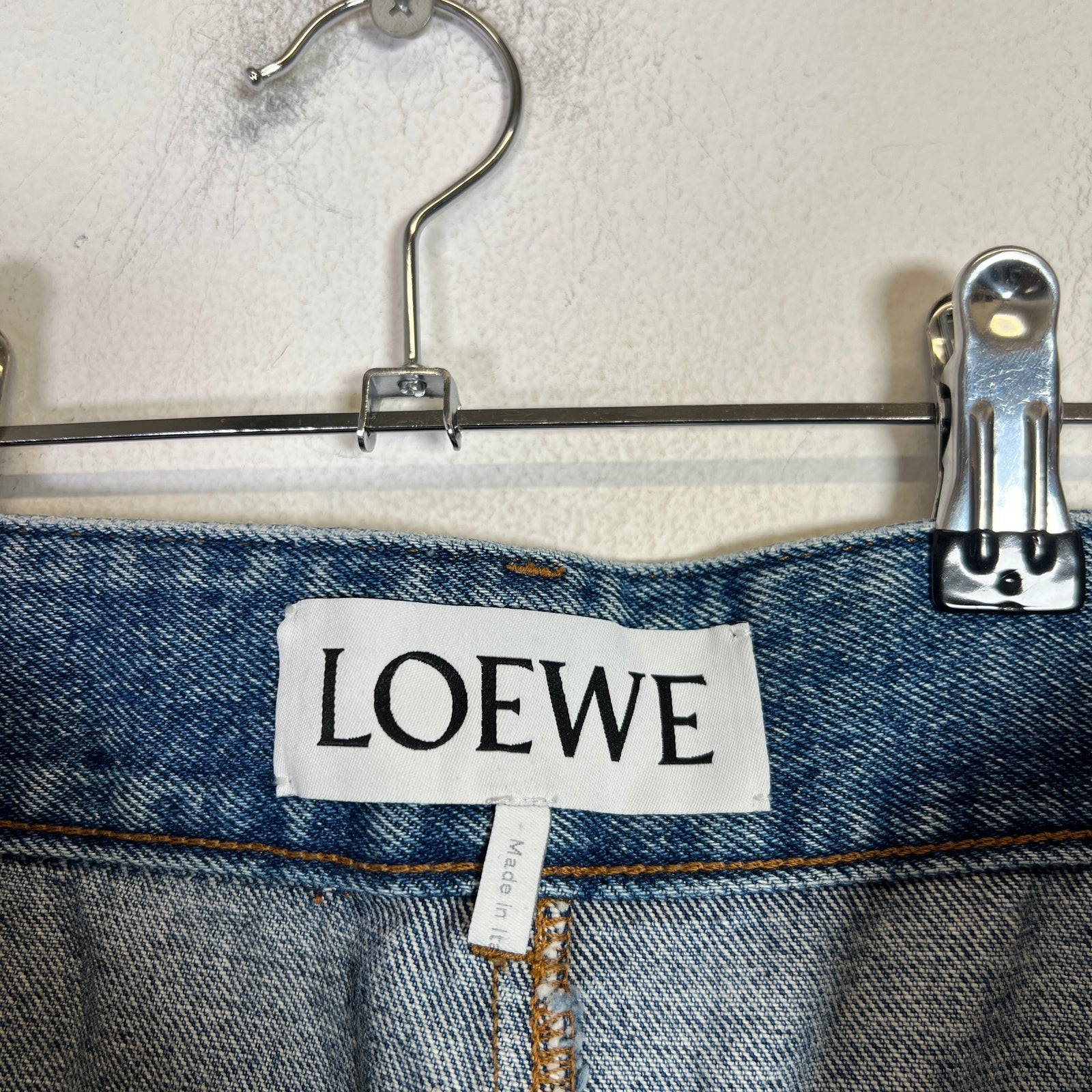 Loewe Anagram Baggy Denim Jeans