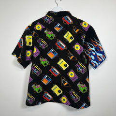 Prada Double Match Shirt Flame & Records Size XL