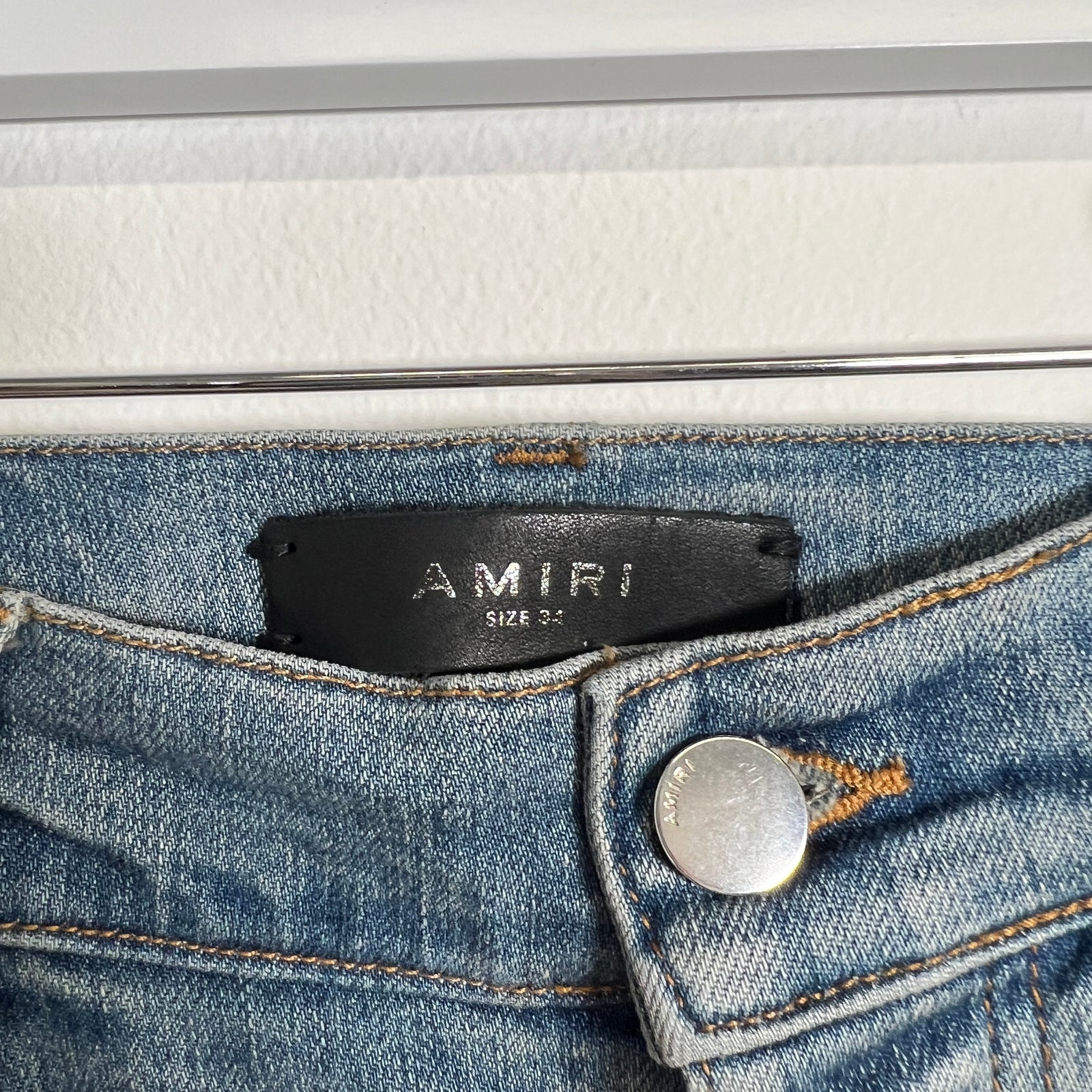 Amiri Flame Jeans Size 34