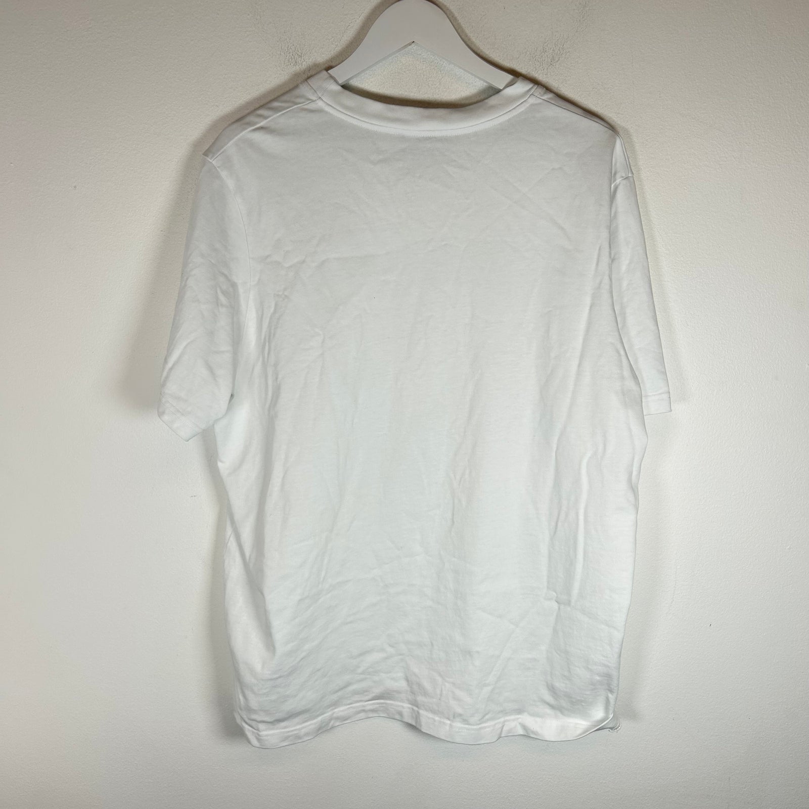 Casablanca White Tennis Club Logo T-Shirt Size XL