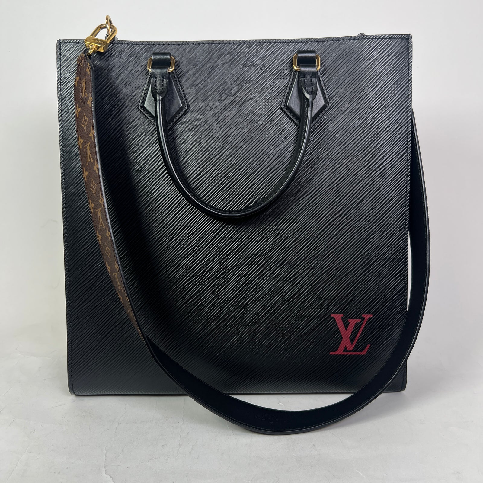 Louis Vuitton Epi Leather Sac Plat GM Tote Bag