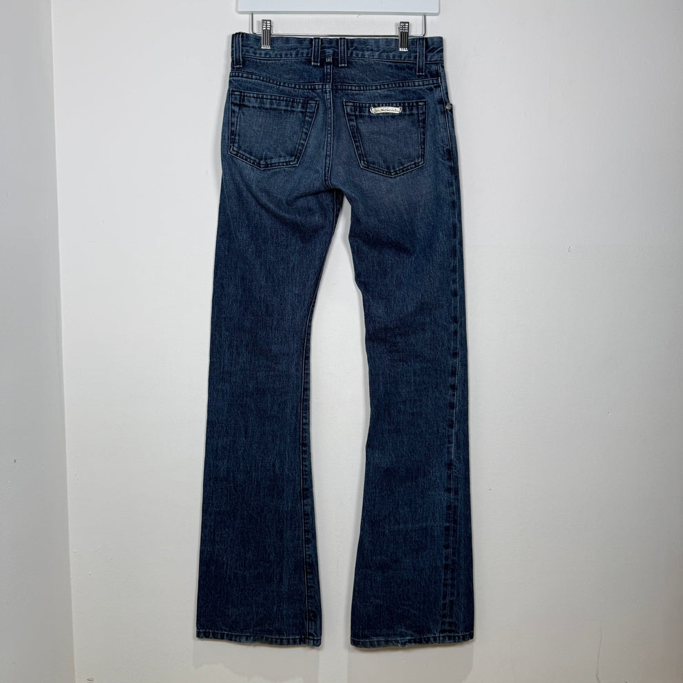 Chrome Hearts 'Richard Stark' Blue Bootcut Denim Size 29