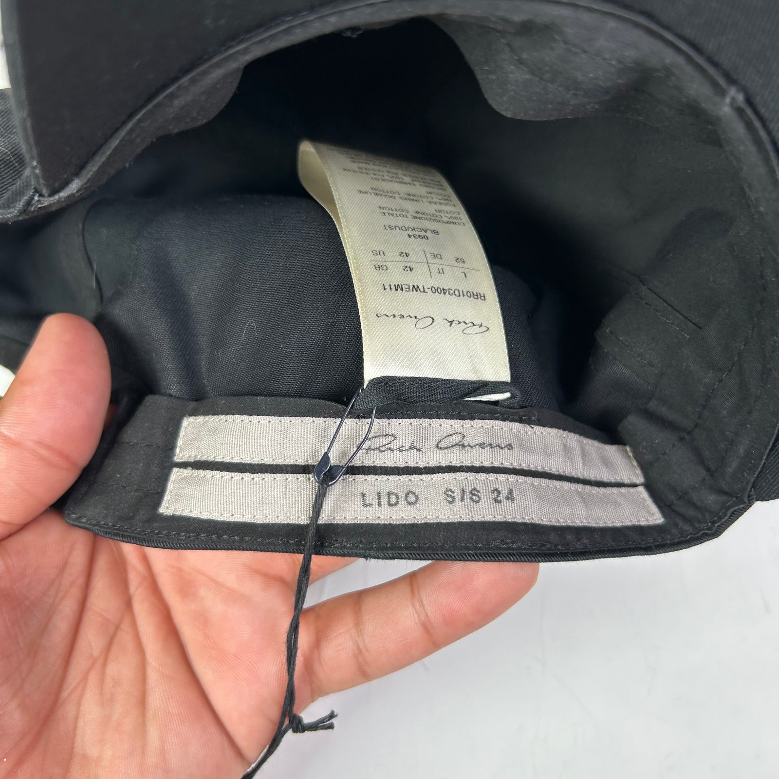 Rick Owens Cunt Baseball Hat