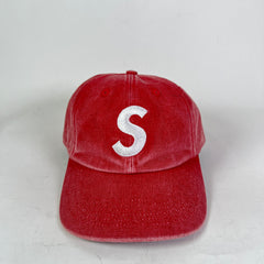Supreme SS26 Pigment Dyed S Logo 6-Panel Hat